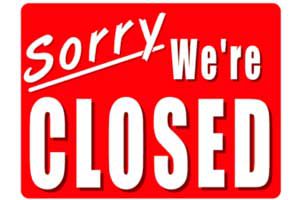 Closed Sign